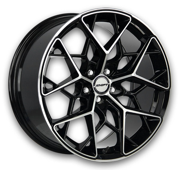 Gloss Black Machined