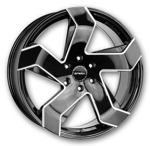 Gloss Black Milled Edge
