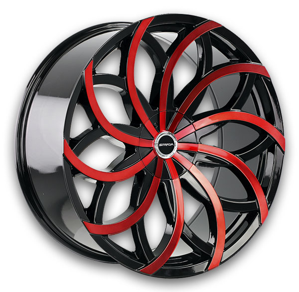 Gloss Black Candy Red Machine