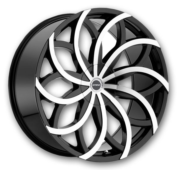 Gloss Black Machined