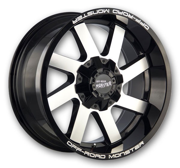 Gloss Black Machined