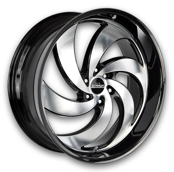 Gloss Black Machined