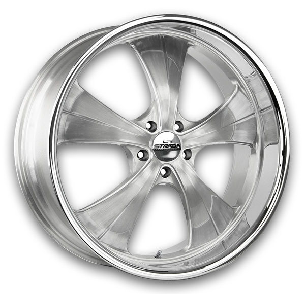 Brushed Face Silver Milled SS