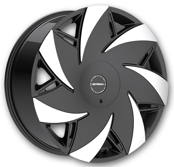 Gloss Black Machined Tips