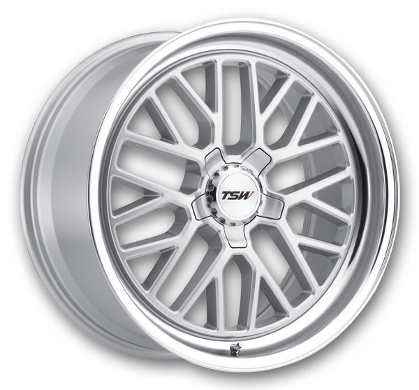 TSW Hockenheim S Silver with Mirror Cut Lip