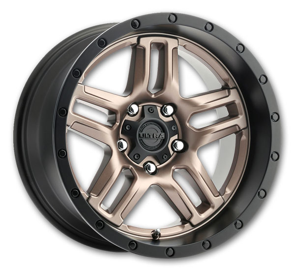 Dark Satin Bronze with Satin Black Lip and Satin Clear-Coat