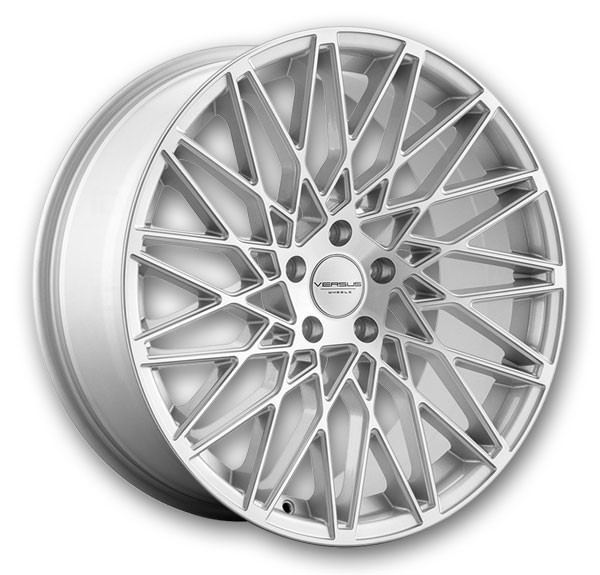 Silver with Machined Face