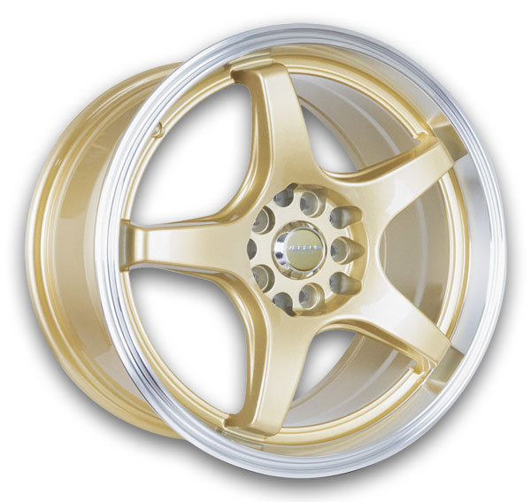 Gold With Machine Lip