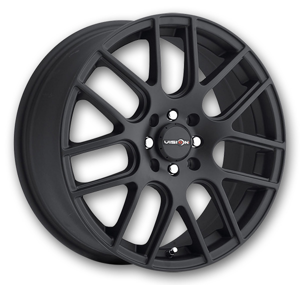 Matte Black 4lug